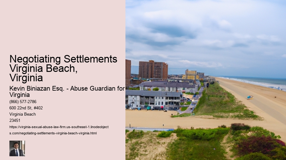 Negotiating Settlements Virginia Beach, Virginia